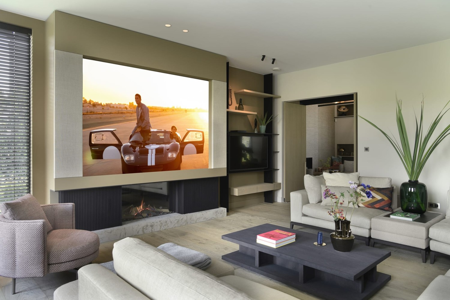 Op maat gemaakte homecinema